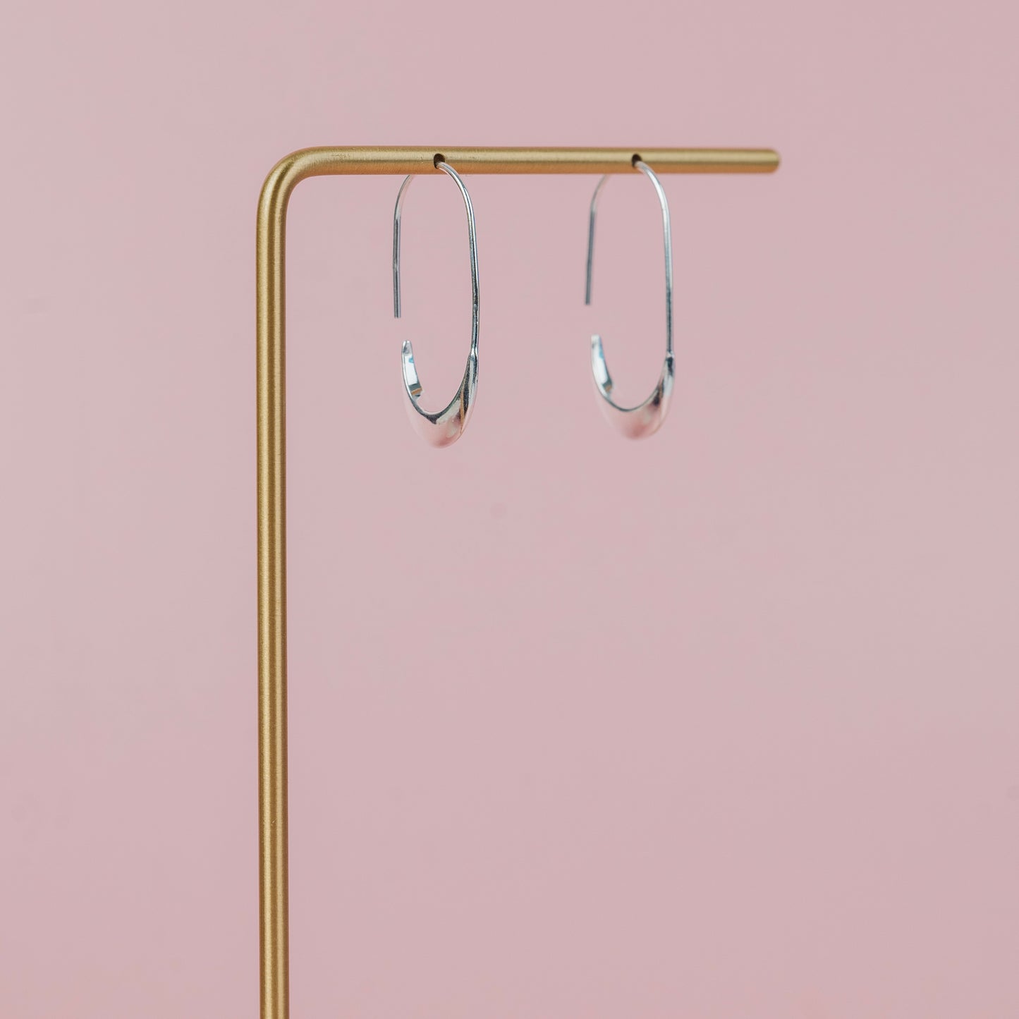 The Paper Clip | Sterling Silver Earrings