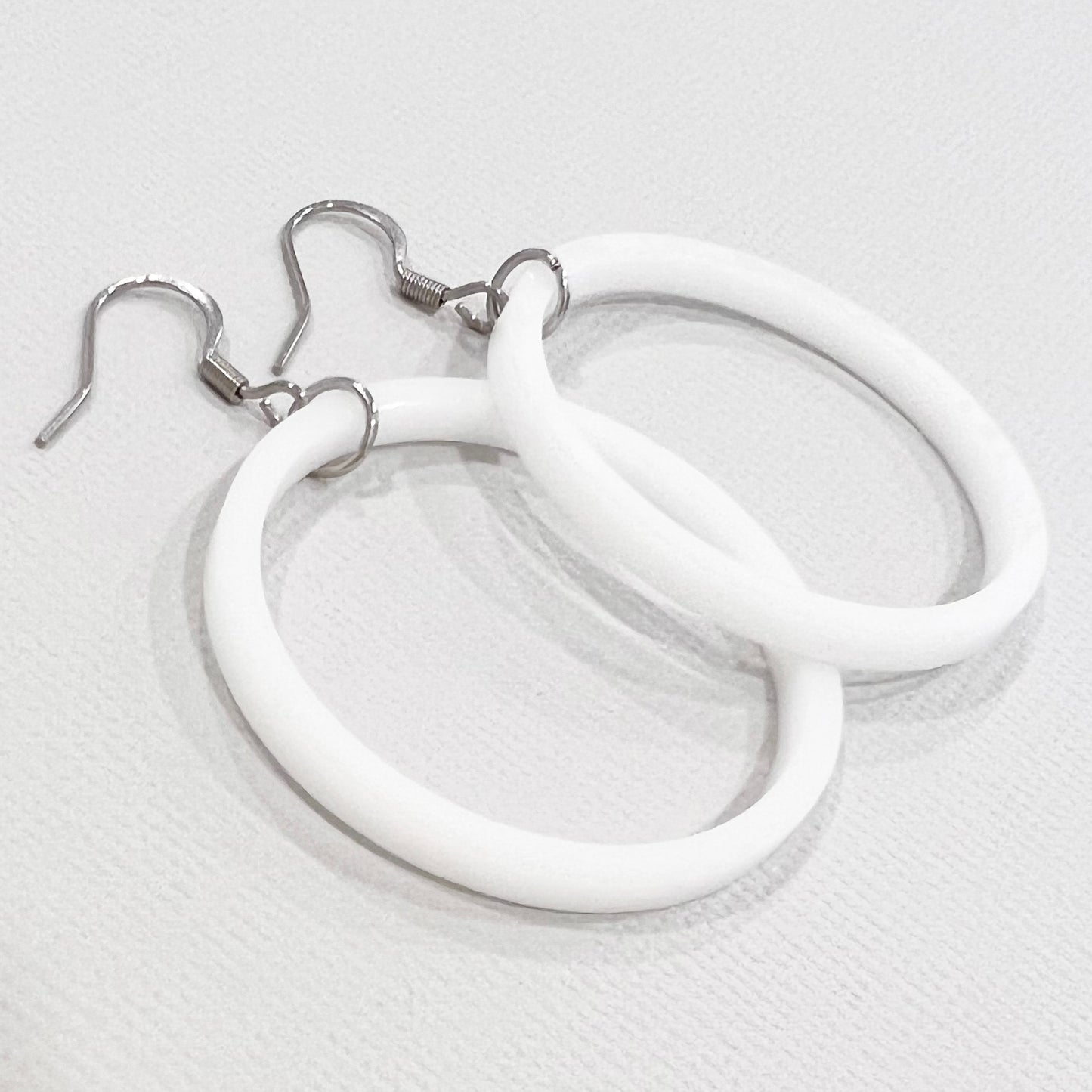 THE STAPLE HOOPS in White